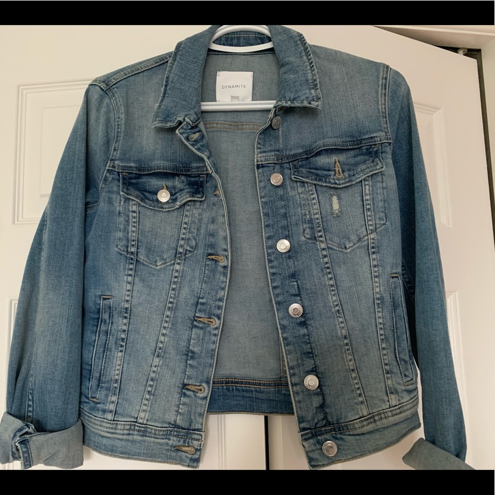 Dynamite jean jacket